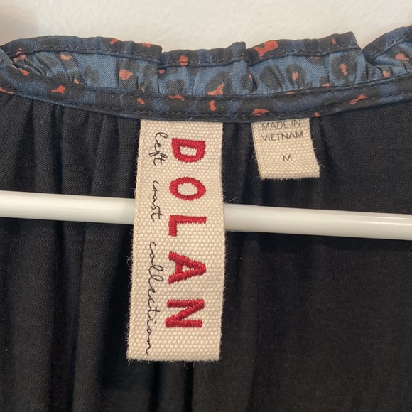 Anthropologie - Dolan - Animal Print Long Sleeve Button Down Blouse - Picture 9 of 12